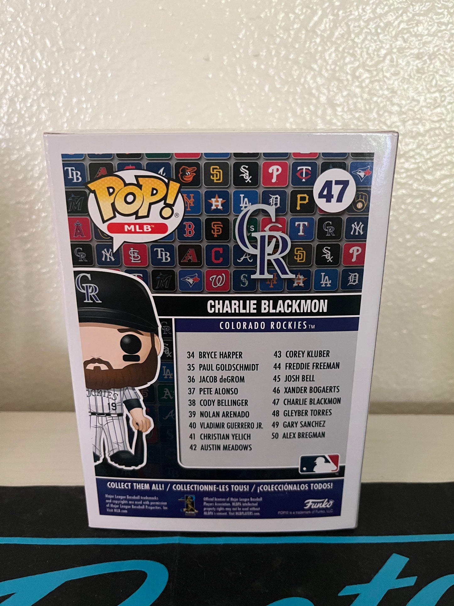 Funko Pop MLB Rockies Charlie Blackmon