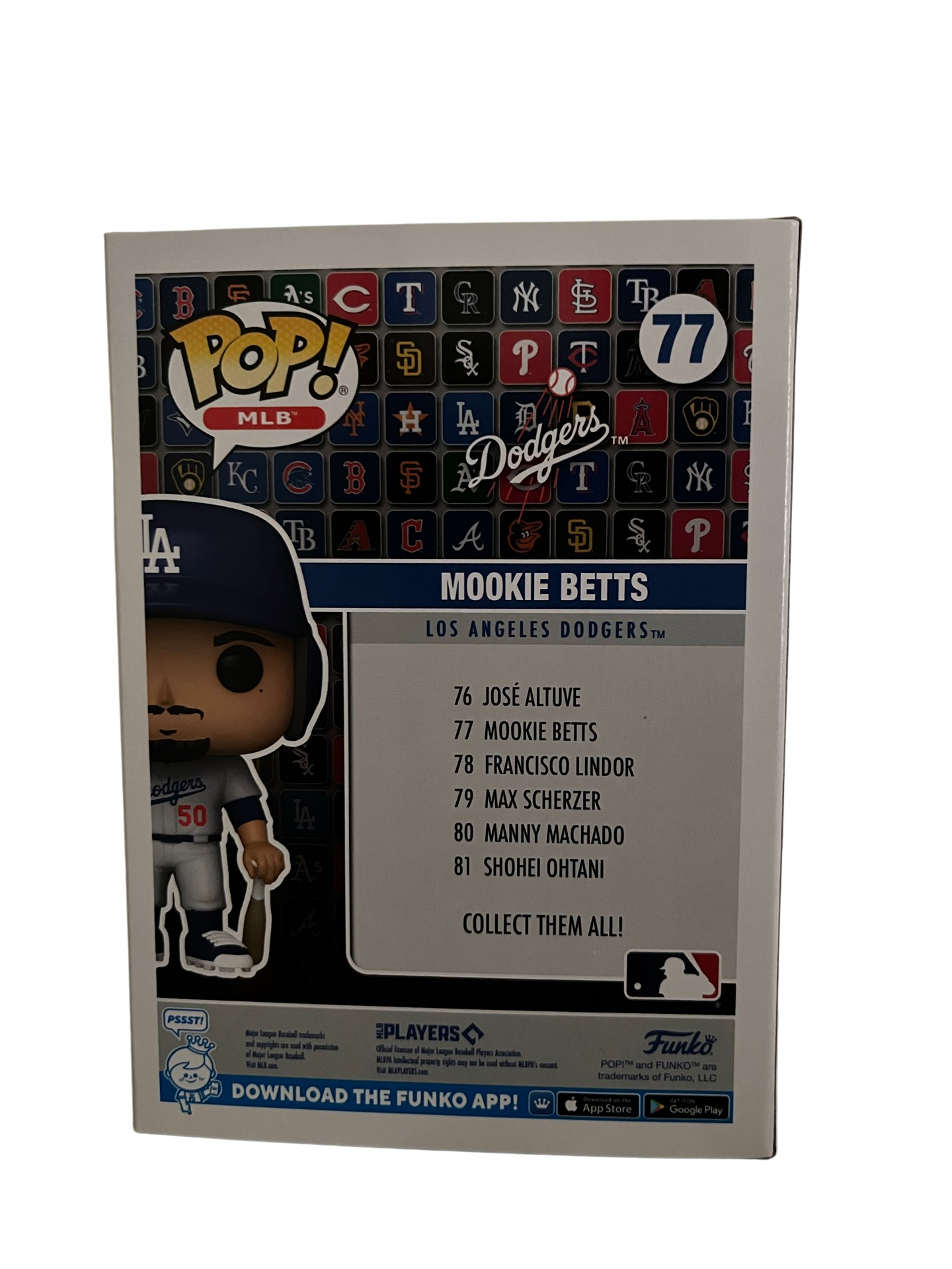 Funko Pop LA Dodgers Mookie Betts