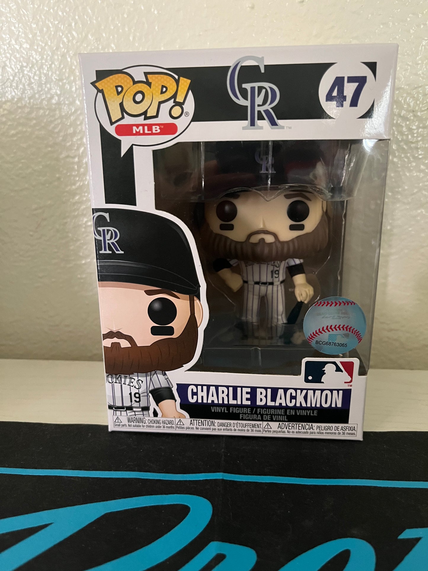 Funko Pop MLB Rockies Charlie Blackmon